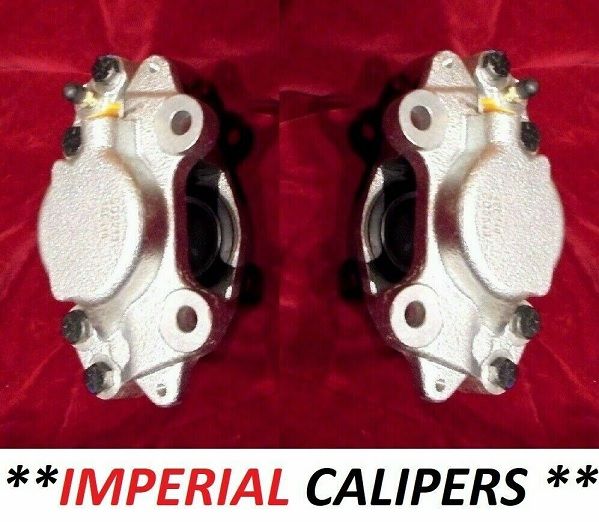 FRONT BRAKE CALIPERS x2 (Triumph TR4a, TR5 & TR6) (**IMPERIAL**) (1965- Dec 71 Only) 